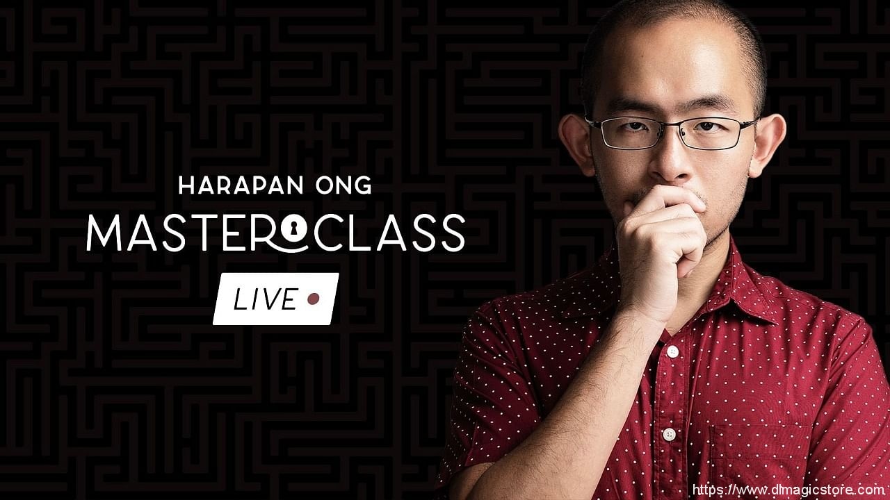 Harapan Ong: Masterclass: Live Live lecture by Harapan Ong